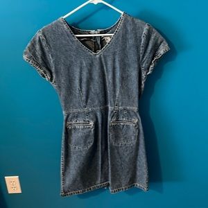 Denim mini dress size small Cotton Ginny
